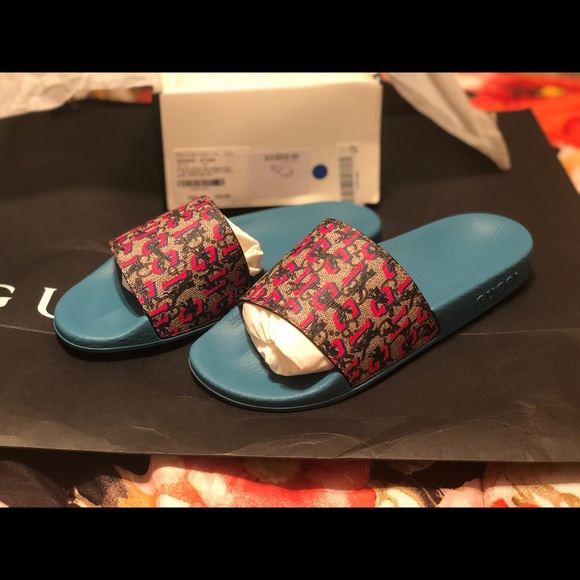 gucci slides big kid